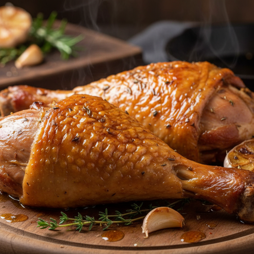 2 very large turkey drumsticks