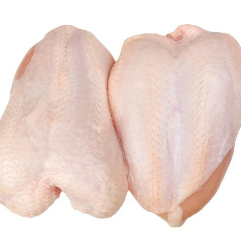 Chicken Breast Bone-In Skin On - 10lb Box