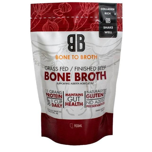 Grass Fed Beef Bone Broth 900ml