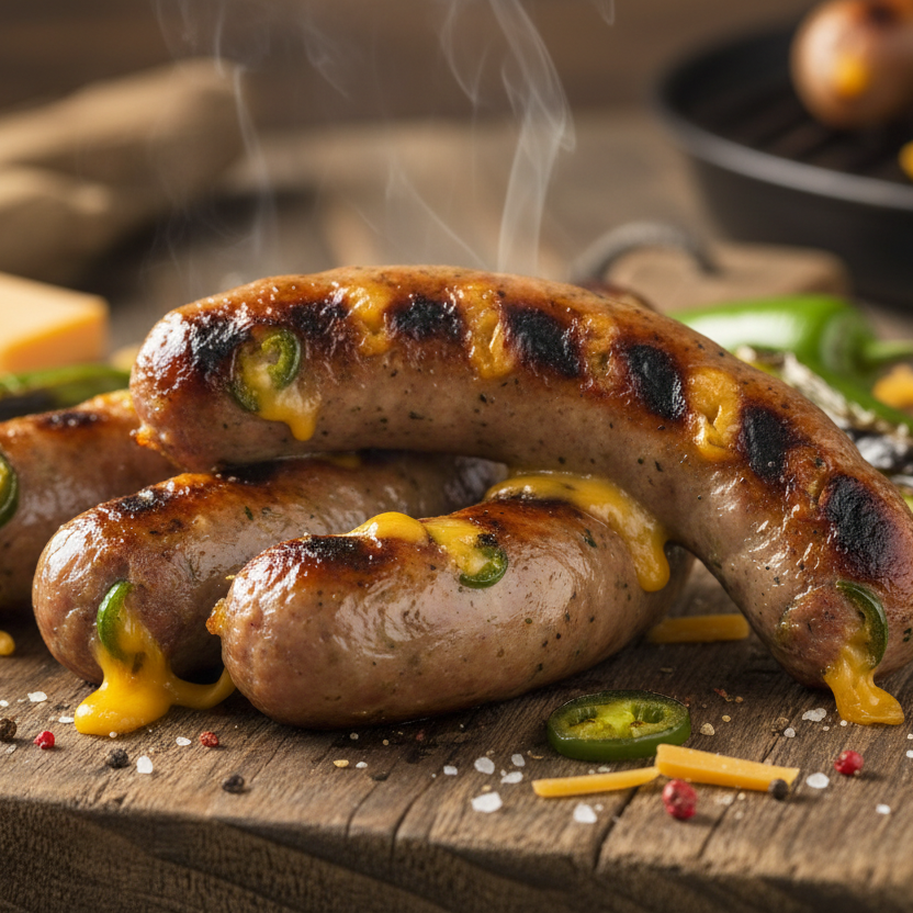 Cheese & Jalapeño Smokies - 4 pack