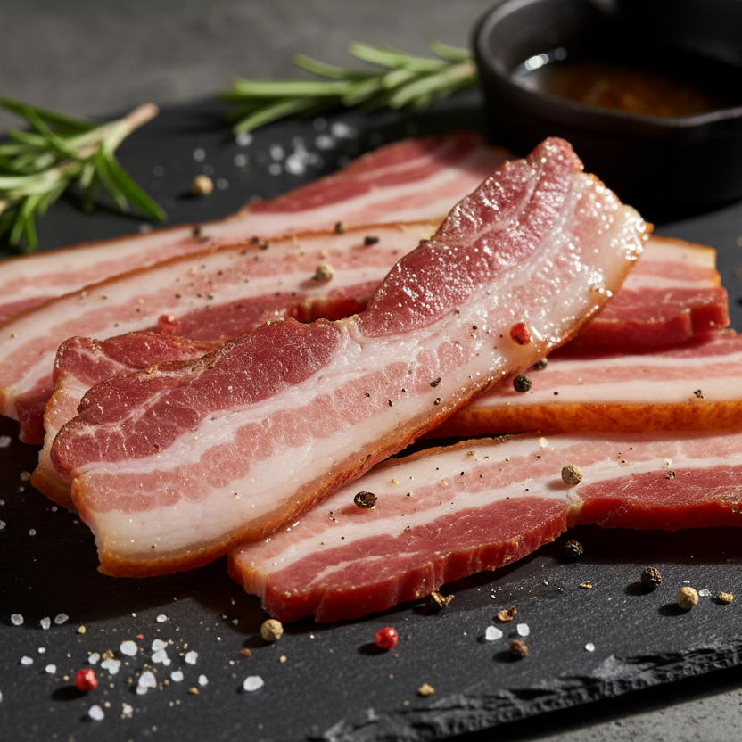 Alberta Natural (Thick Sliced) Double Smoked Bacon - 1lb