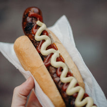 Load image into Gallery viewer, Brant Lake Alberta Wagyu Hotdogs - 4 per pack