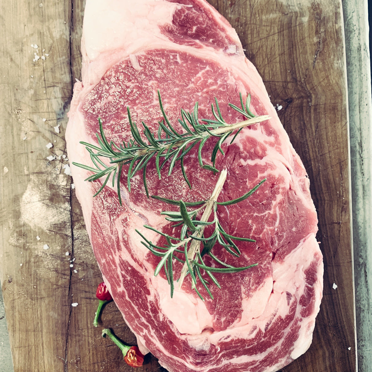 Natural Angus Beef Ribeye Steak - 14oz