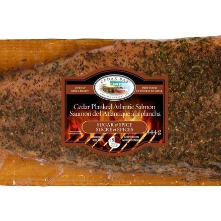 Cedar Plank Salmon Sugar & Spice - 16oz Plank